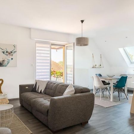 Appartement Climatise 70 M2, Proximite De Colmar Sainte-Croix-en-Plaine Экстерьер фото